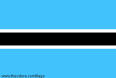 Botswanian Flag